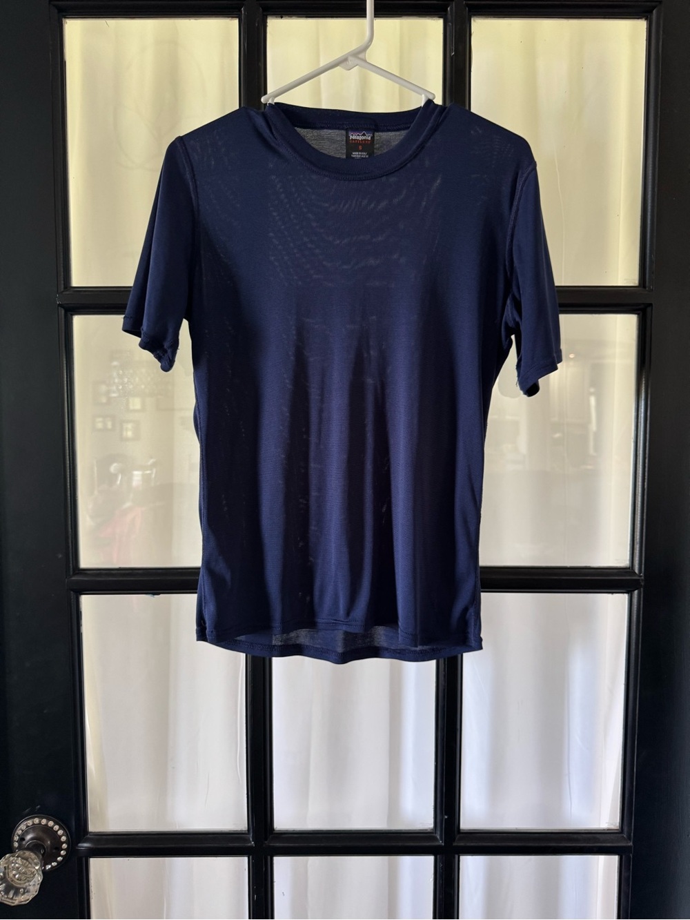 Patagonia Navy Short Sleeve Crew Tee